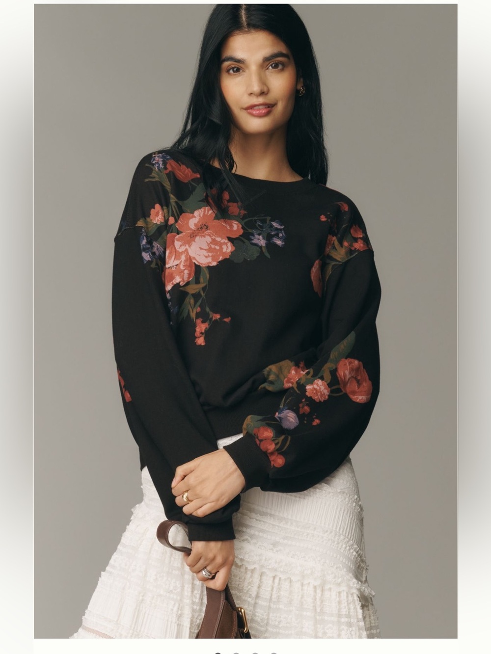 Pilcro Niki Bubble Sweatshirt